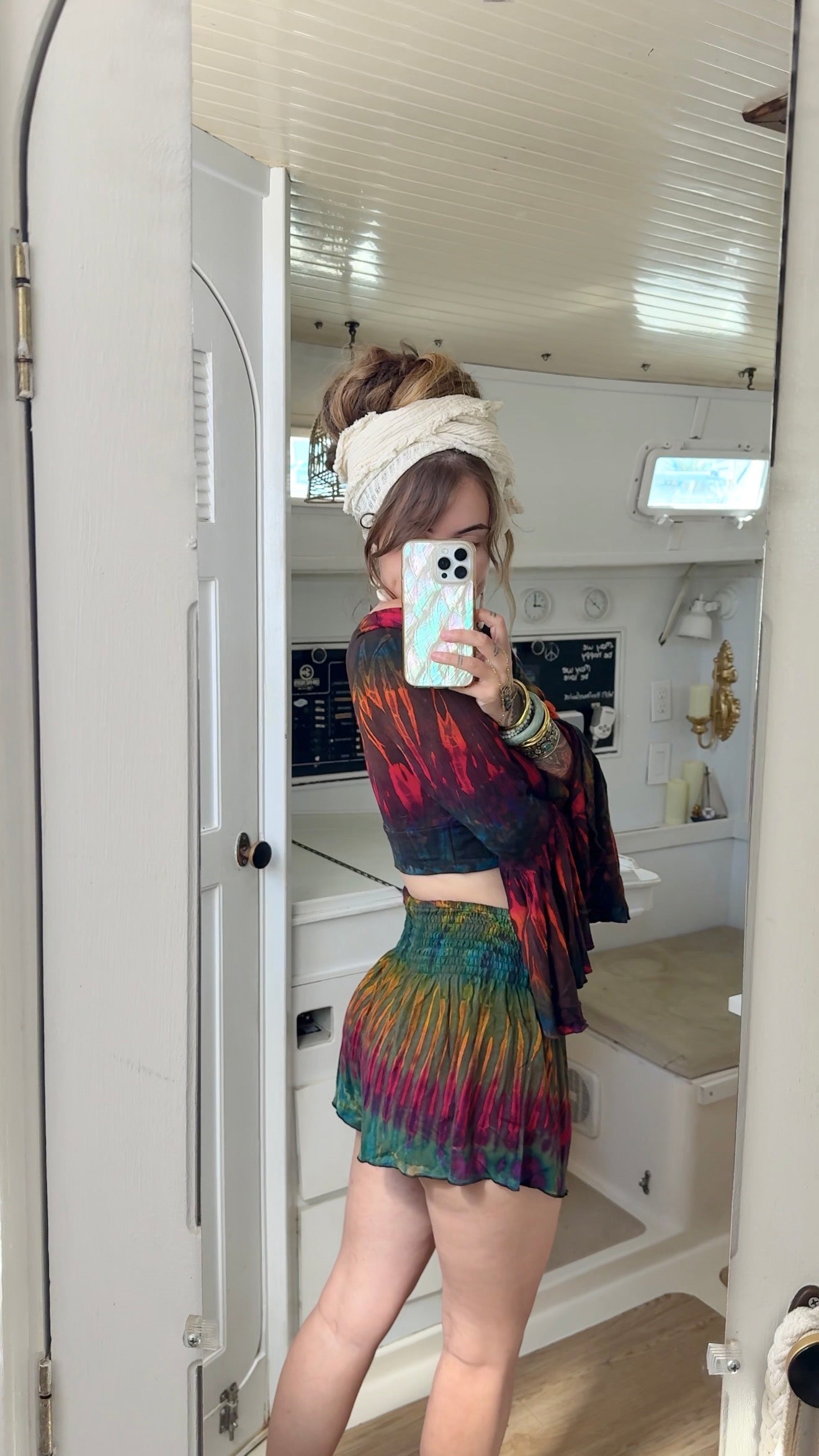 Deep Water • Bell Sleeve Top