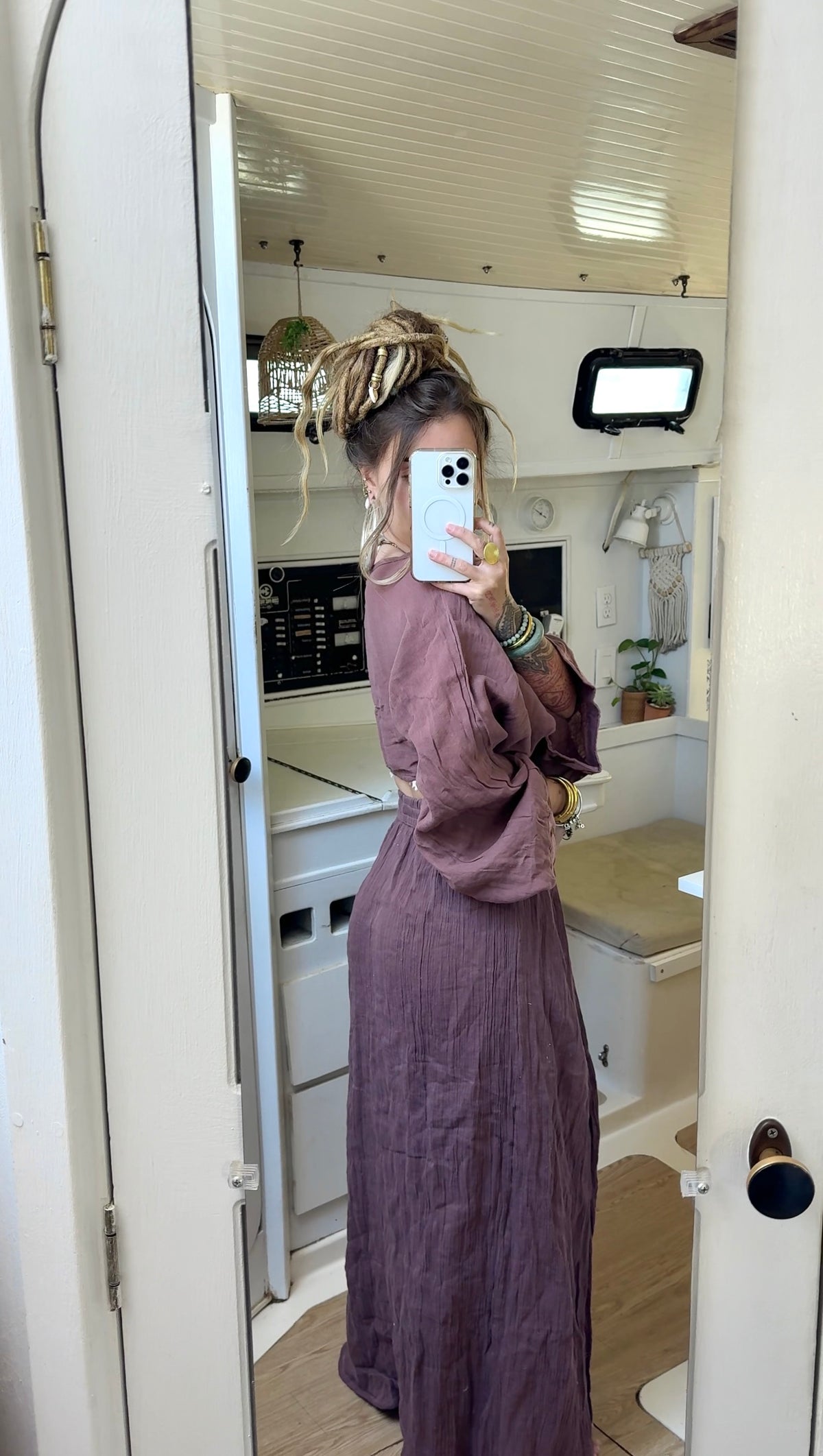 Violet Moon • Sacred Wear Skirt