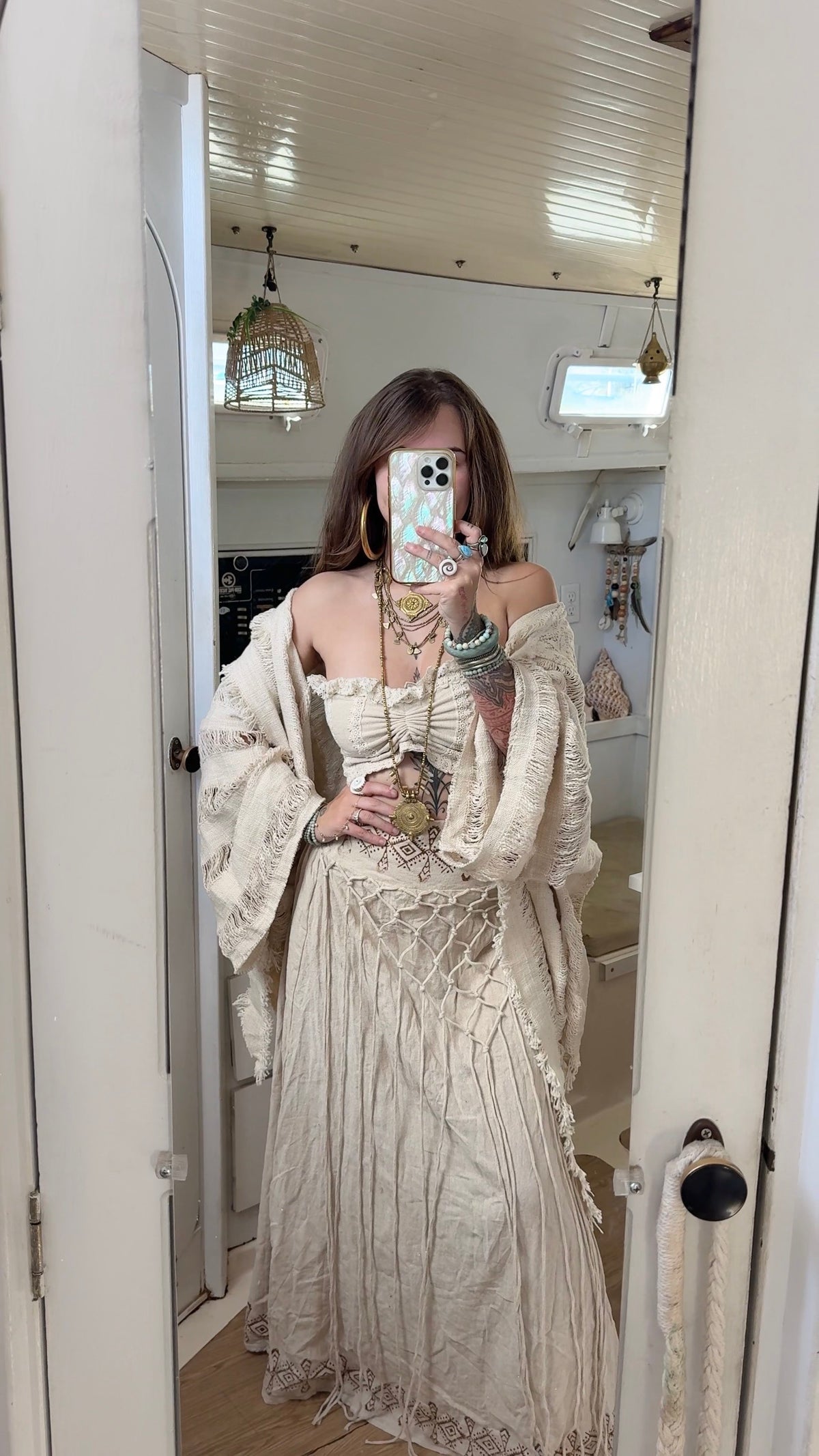 Fish Trap • Sacred Wear Skirt