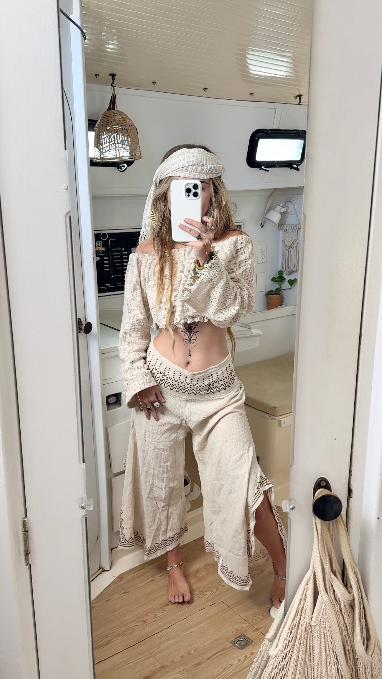 Fish Net • Sacred Wear Crop