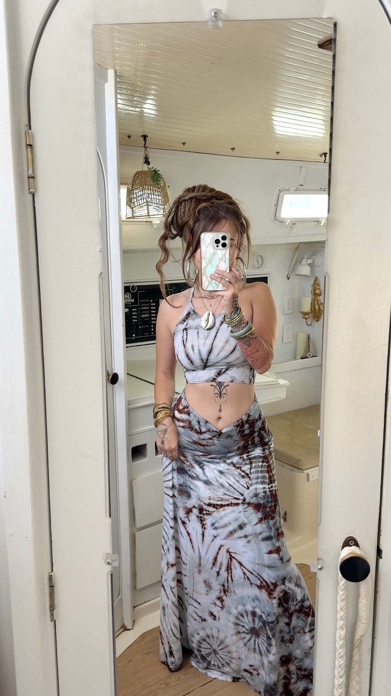 Marina • Tiedye Maxi Skirt