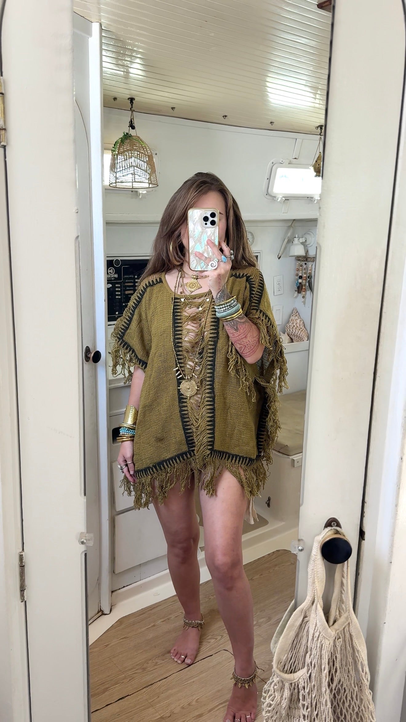 Sea Cypress • Sacred Wear Poncho