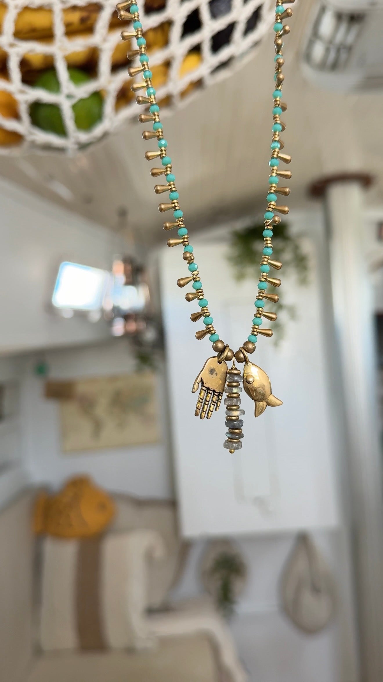 Tidal Guardian • Charm Necklace