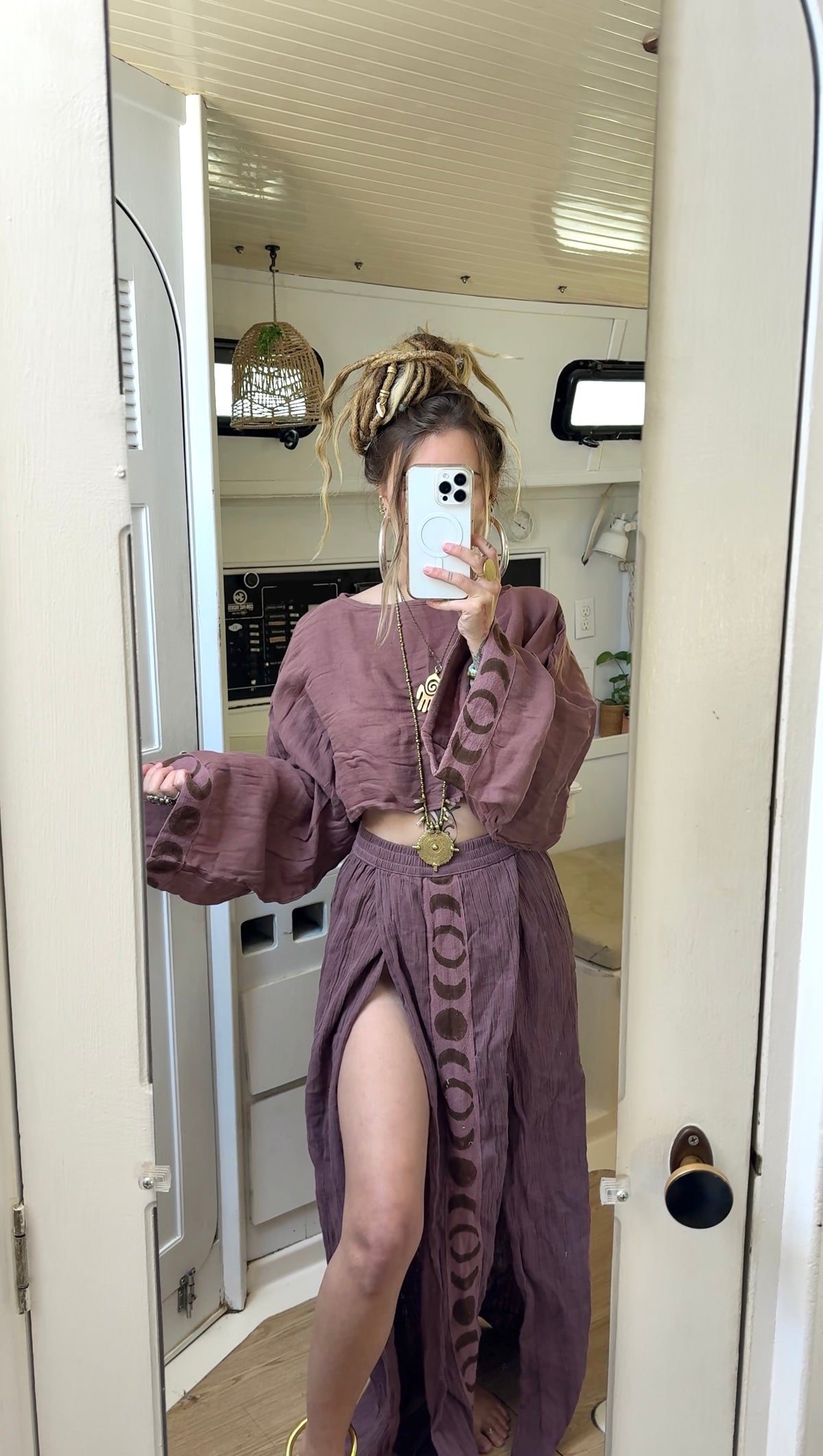 Violet Moon • Sacred Wear Skirt