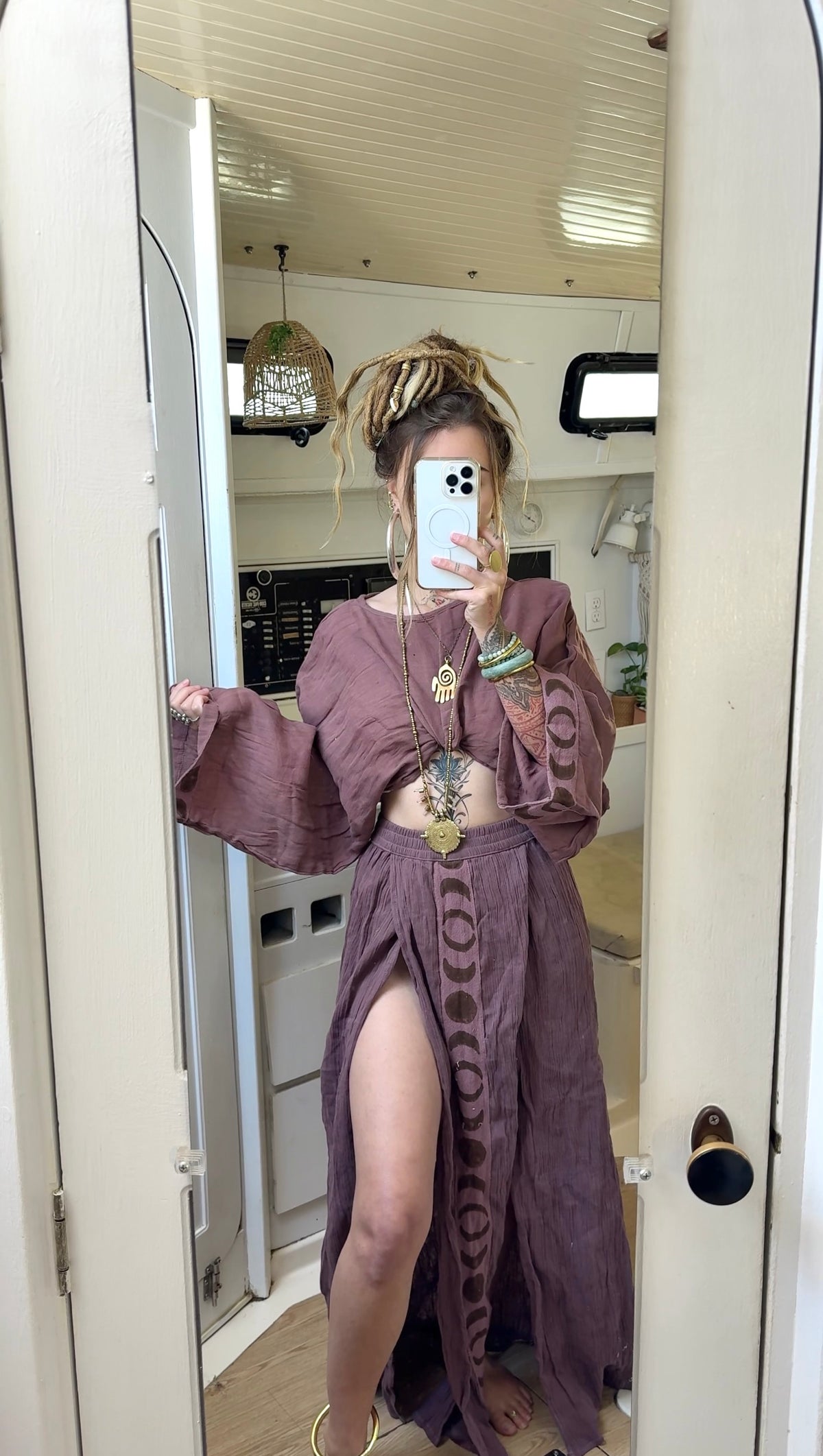 Violet Moon • Sacred Wear Skirt