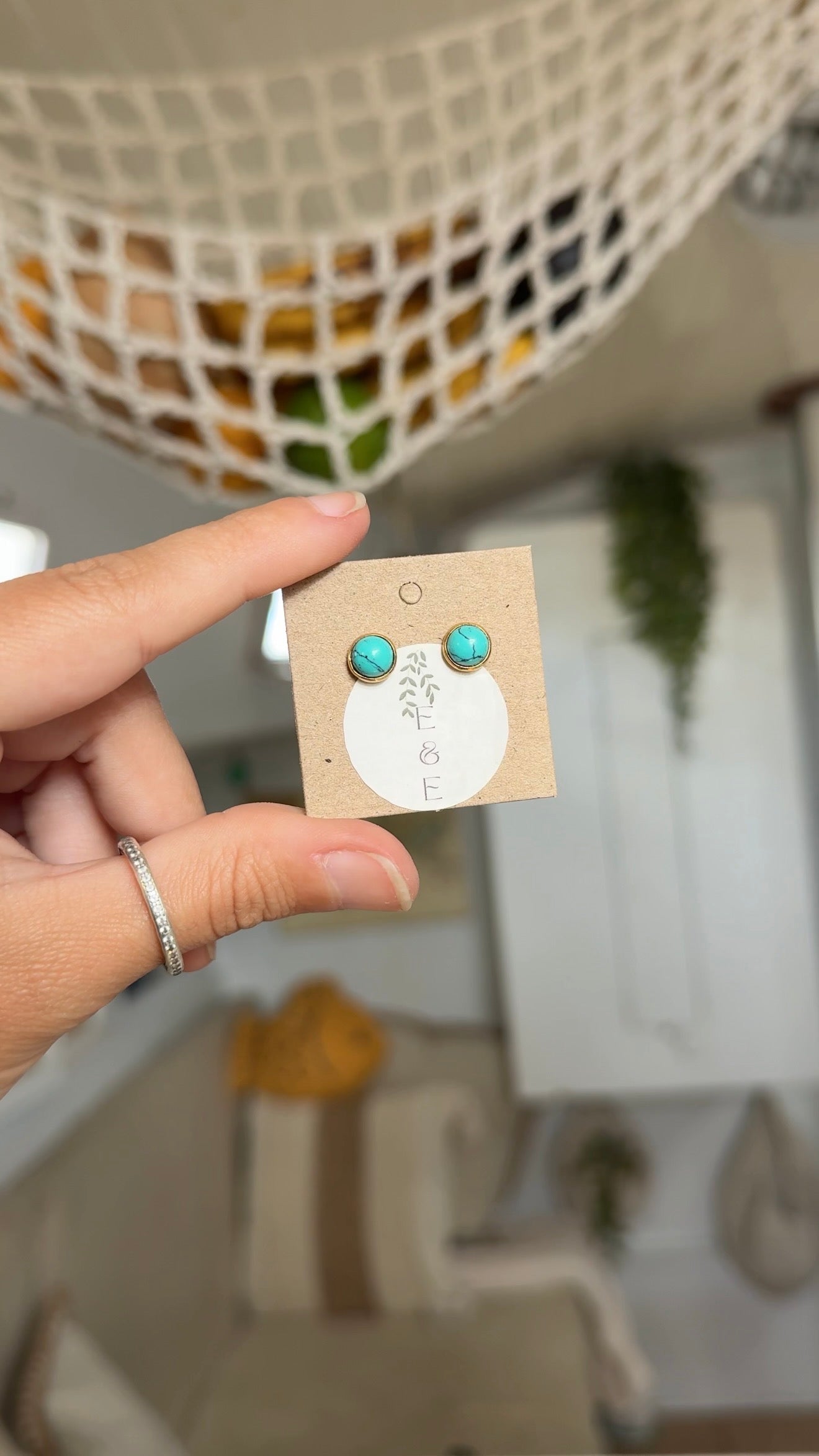 Current • Turquoise Studs