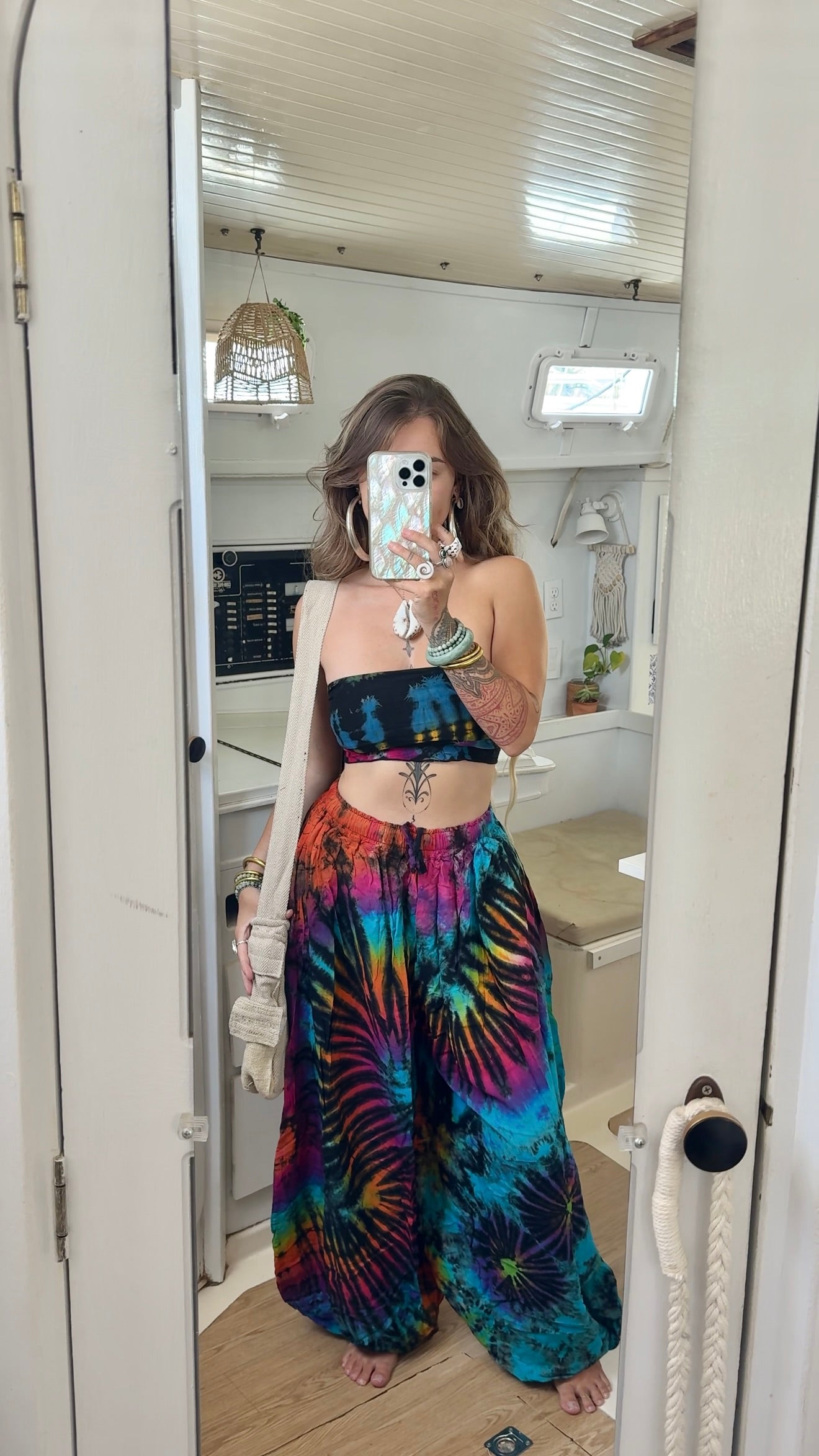 Oil Spill • Tie dye pants