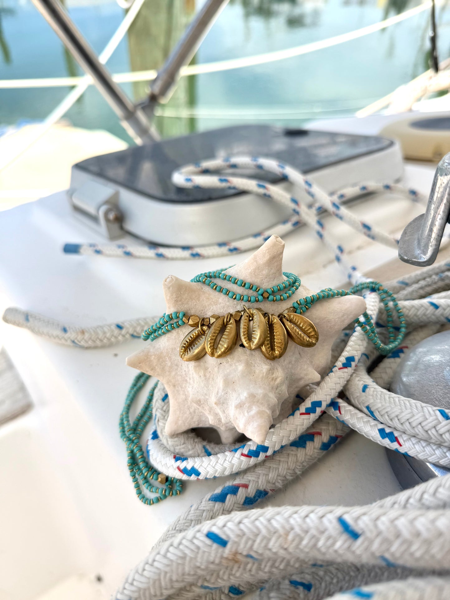 Aphrodite • Brass Necklace