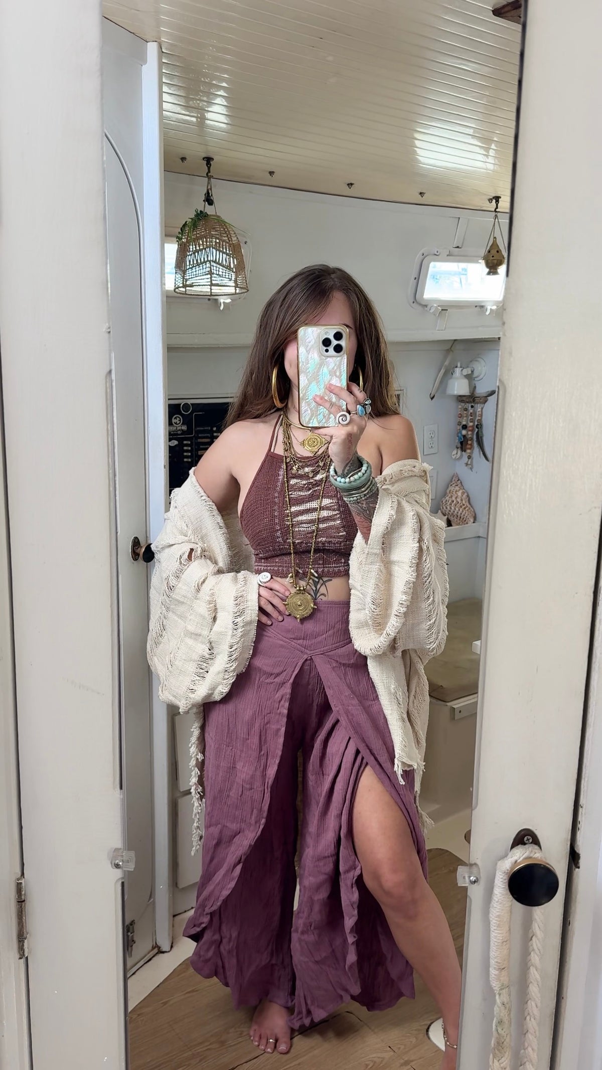 Lavender Sea • Sacred Wear Pants