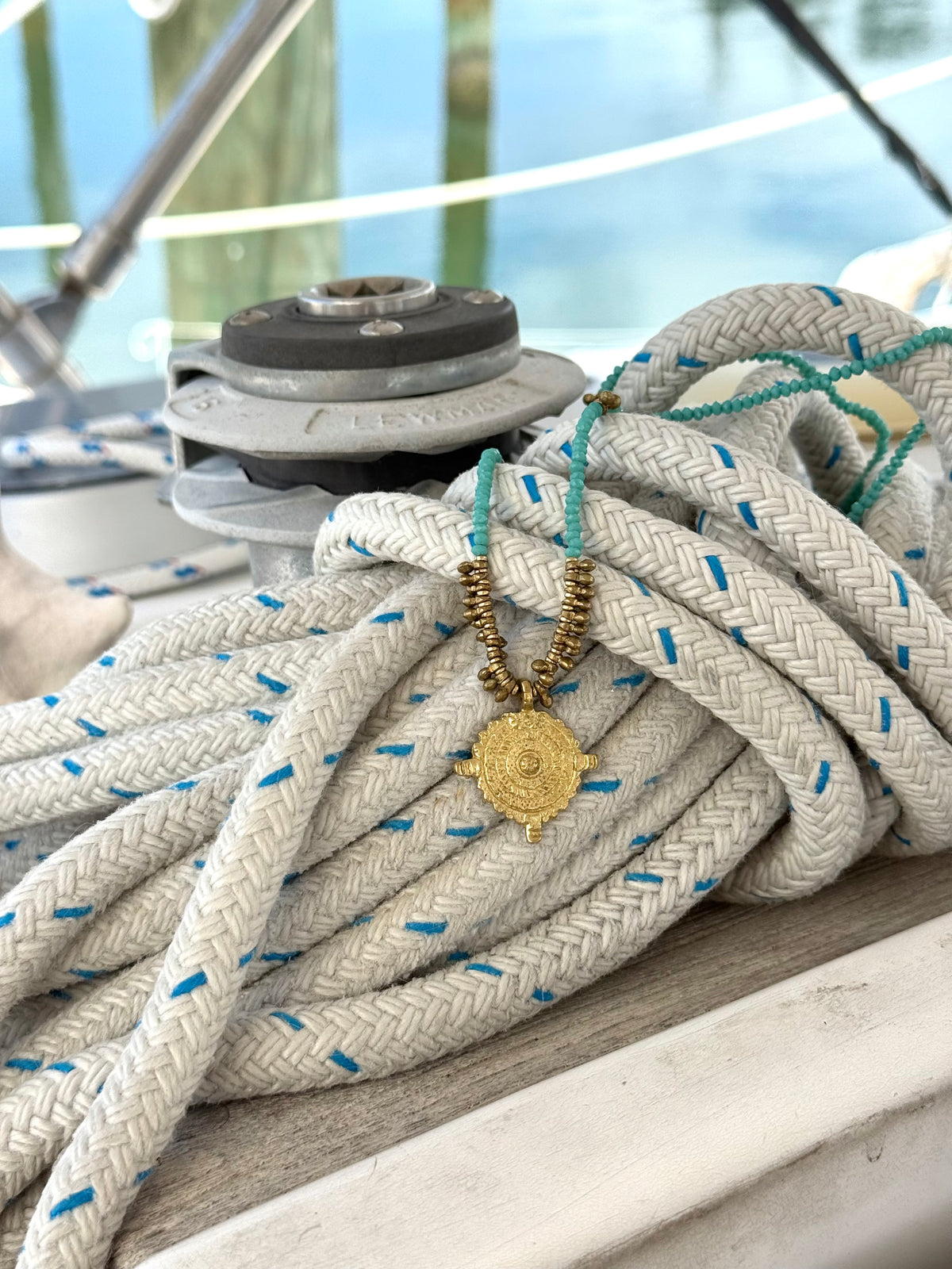 Moonrise • Brass Necklace