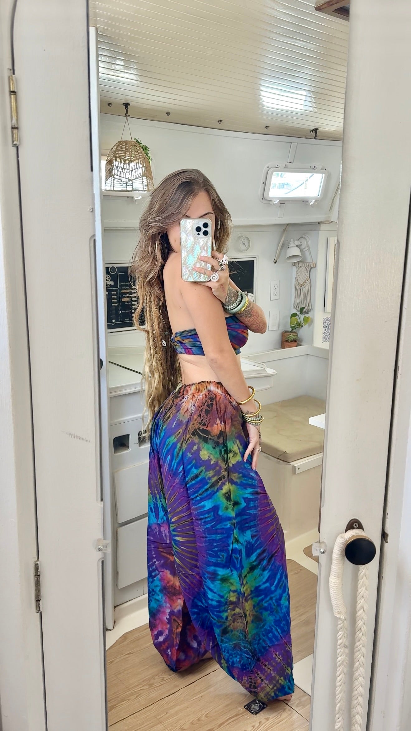 Purple Nova • Tie dye pants