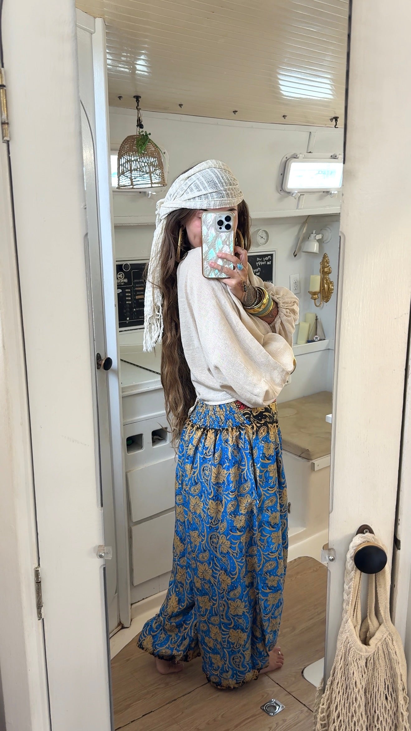 Blue Lotus • Flowy Pants