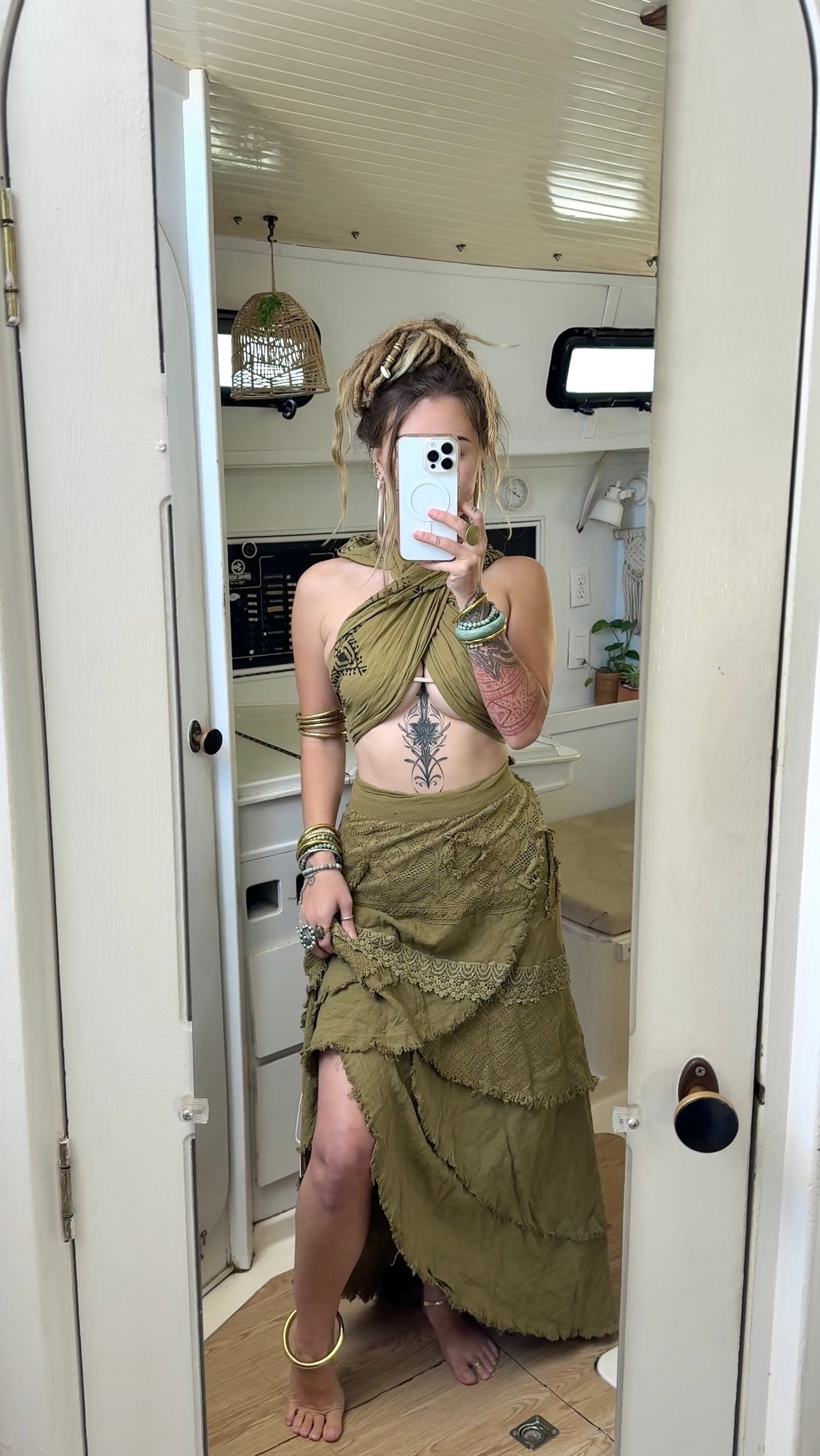 Bait House • Sacred Wear Wrap Top
