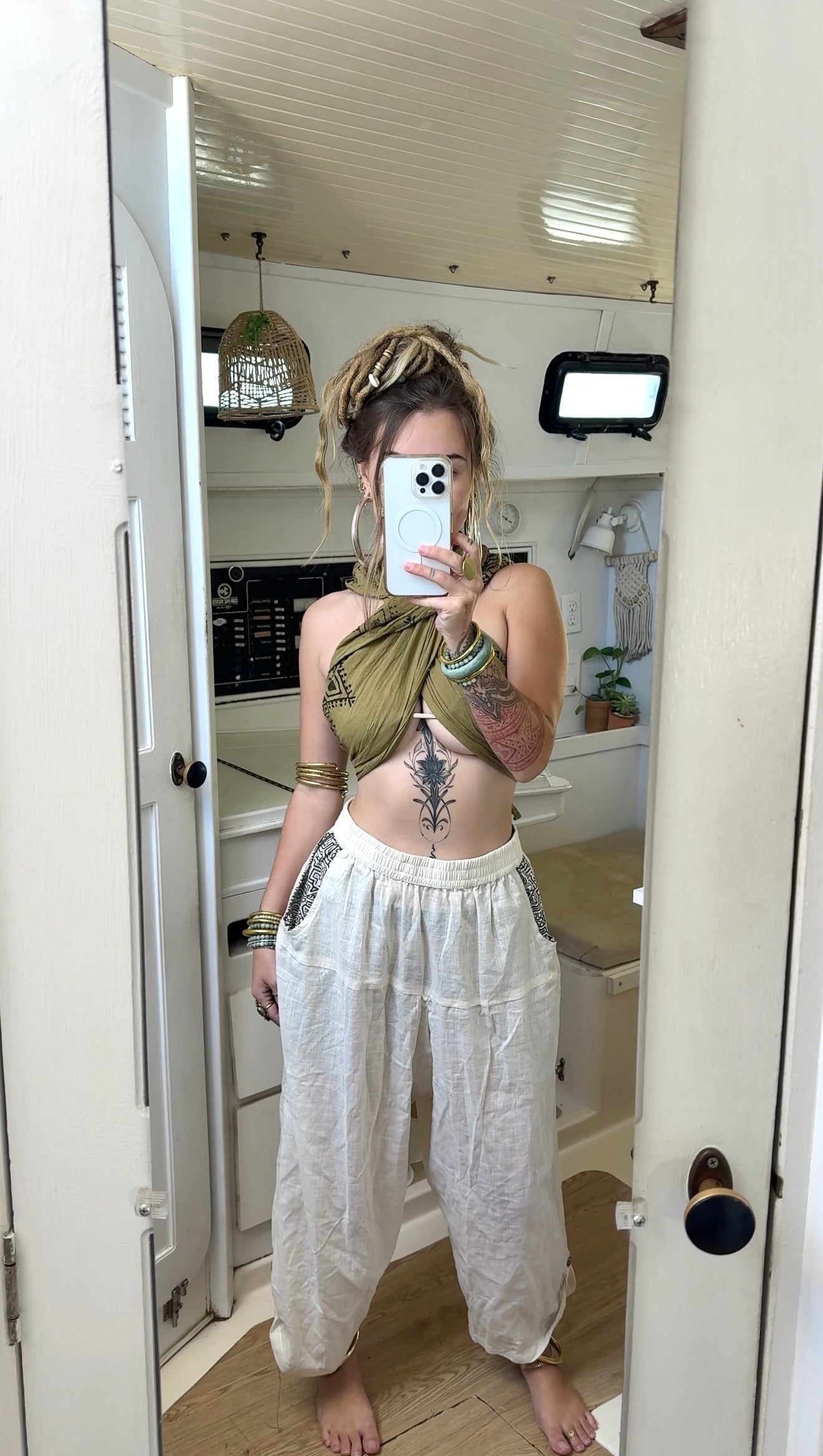 Bait House • Sacred Wear Wrap Top
