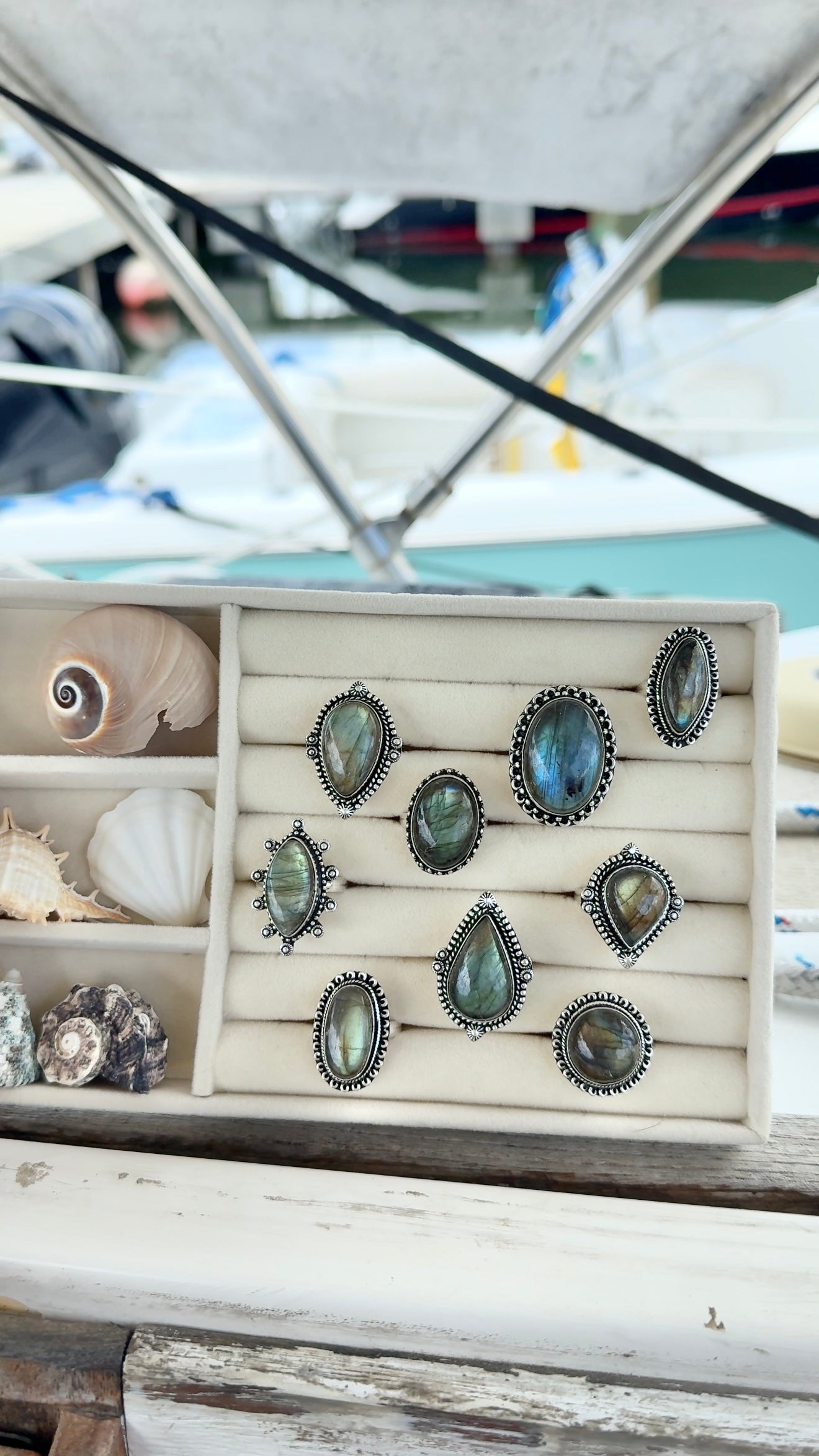 Portal • Labradorite Ring