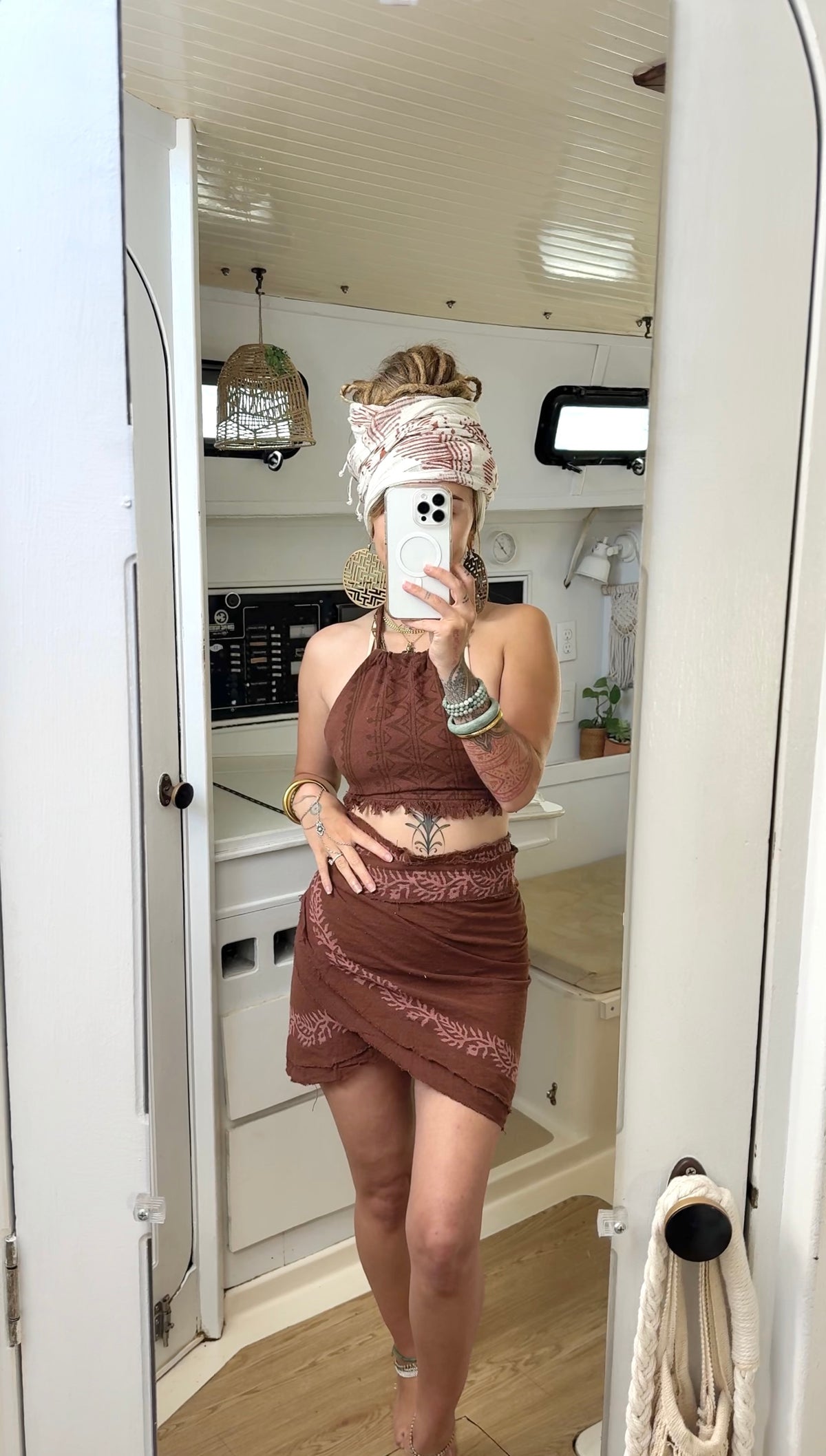 Cacao • Sacred Wear Skirt