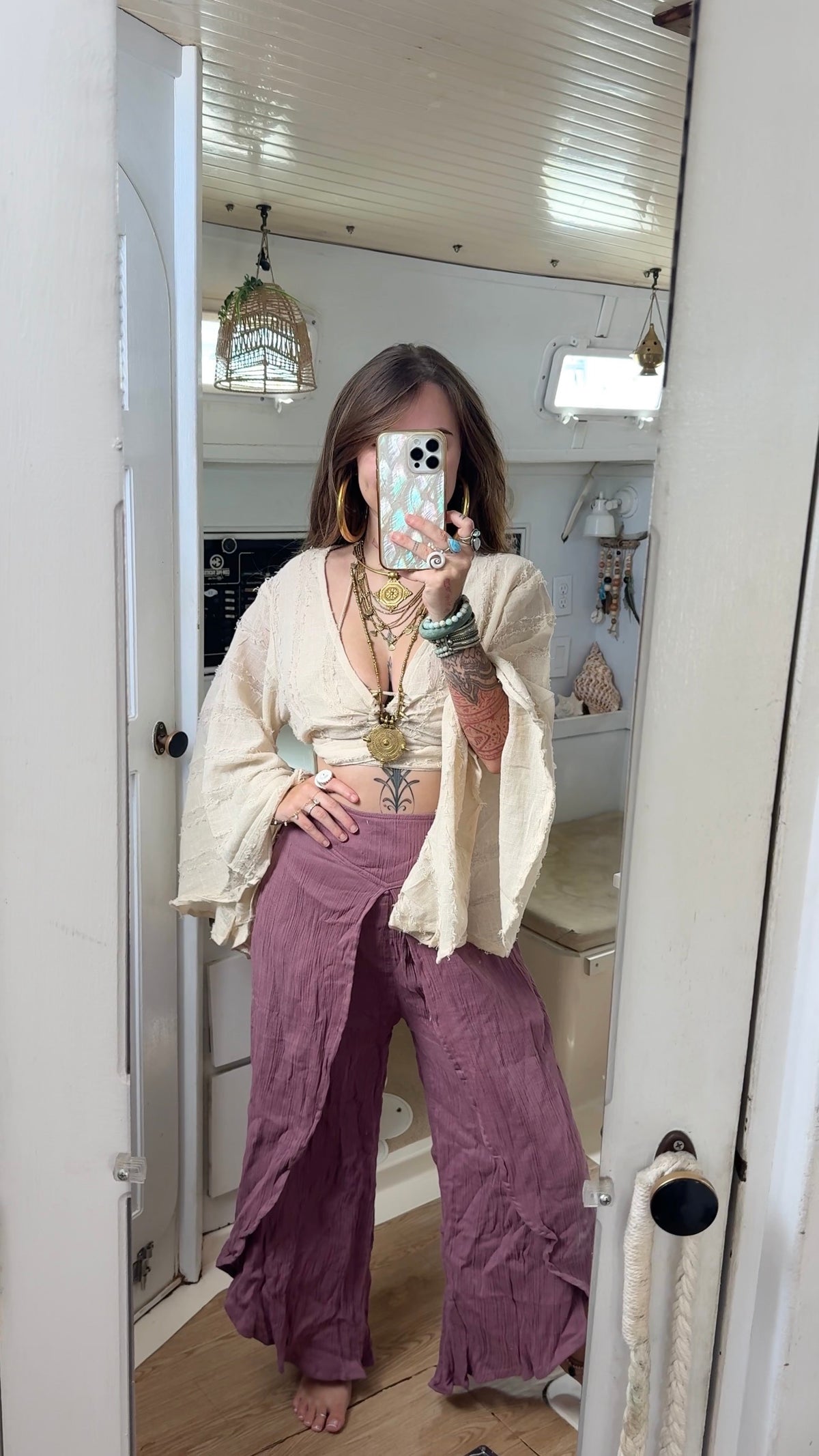 Lavender Sea • Sacred Wear Pants