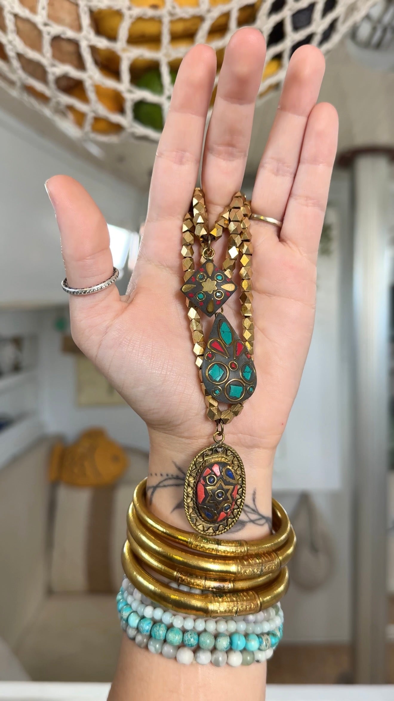 Golden Altar • Layered Necklace