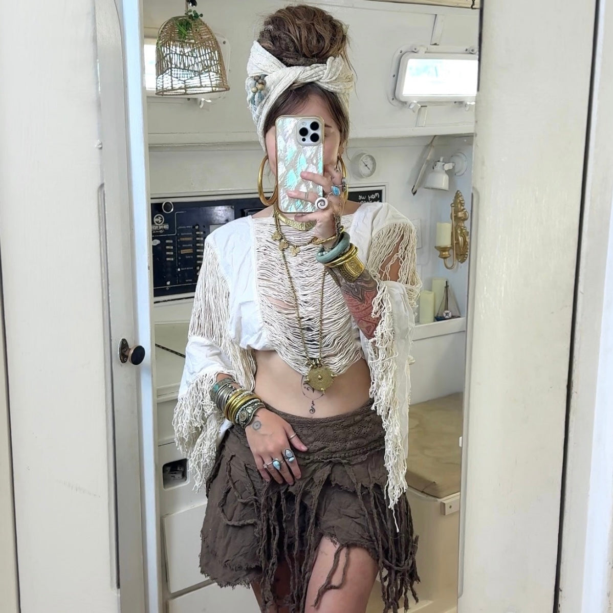 Shipwreck • Sacred Wear Wrap Skirt