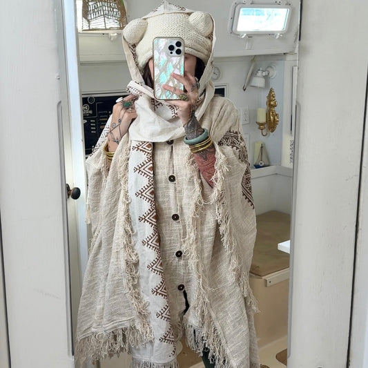 Bait House • Sacred Wear Wrap Top Cream