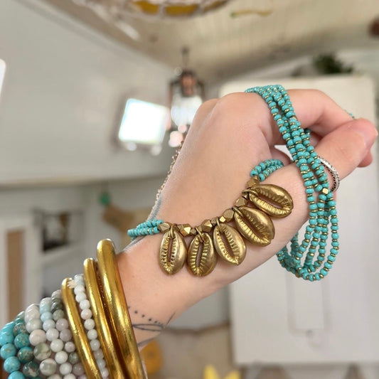Aphrodite • Brass Necklace