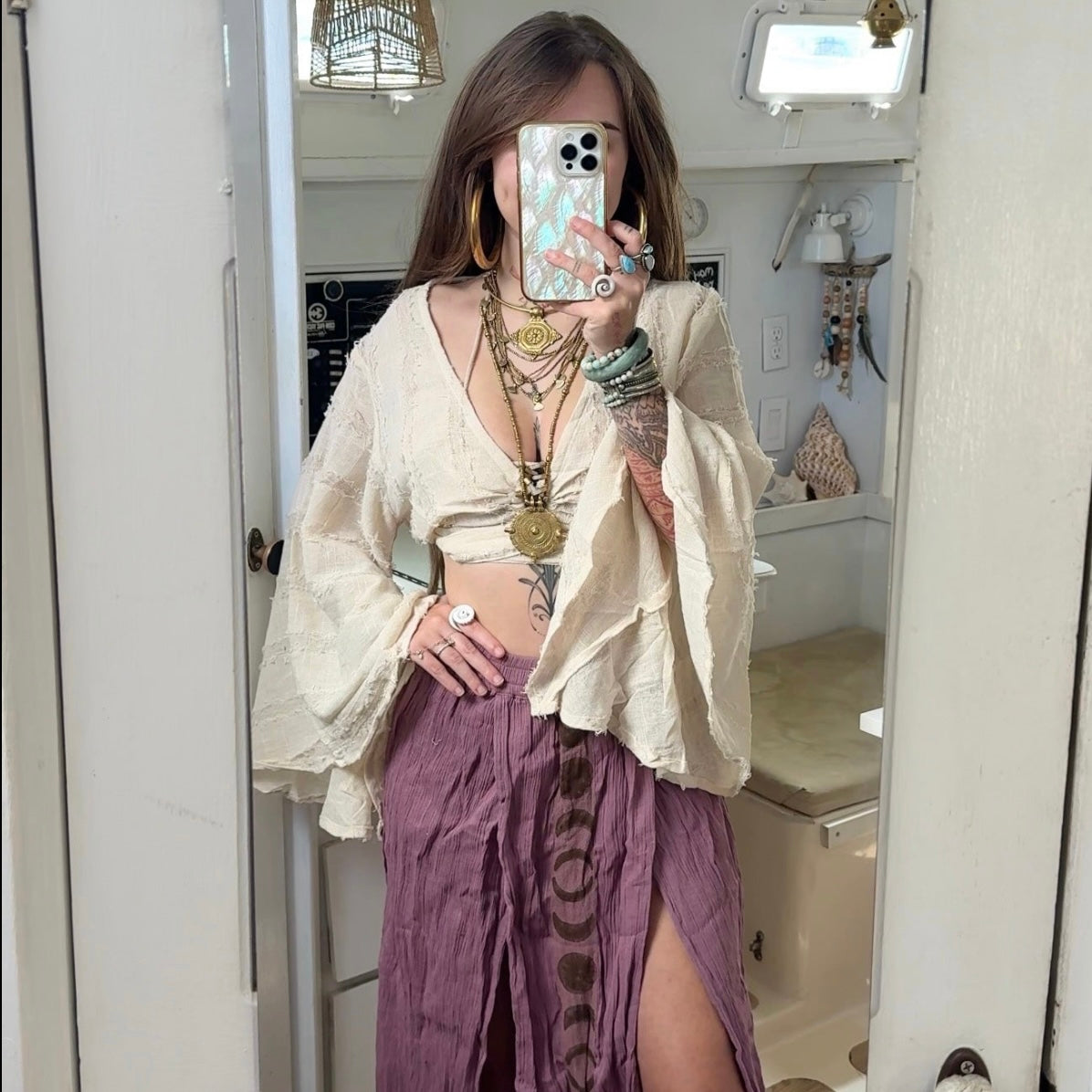 Violet Moon • Sacred Wear Skirt