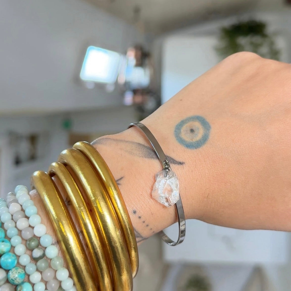 Oracle • Dainty Silver Cuff