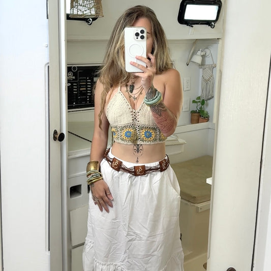 Sand Dollar • Cotton Skirt Limited Edition