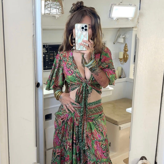 Pink Jungle • 2 Piece Set