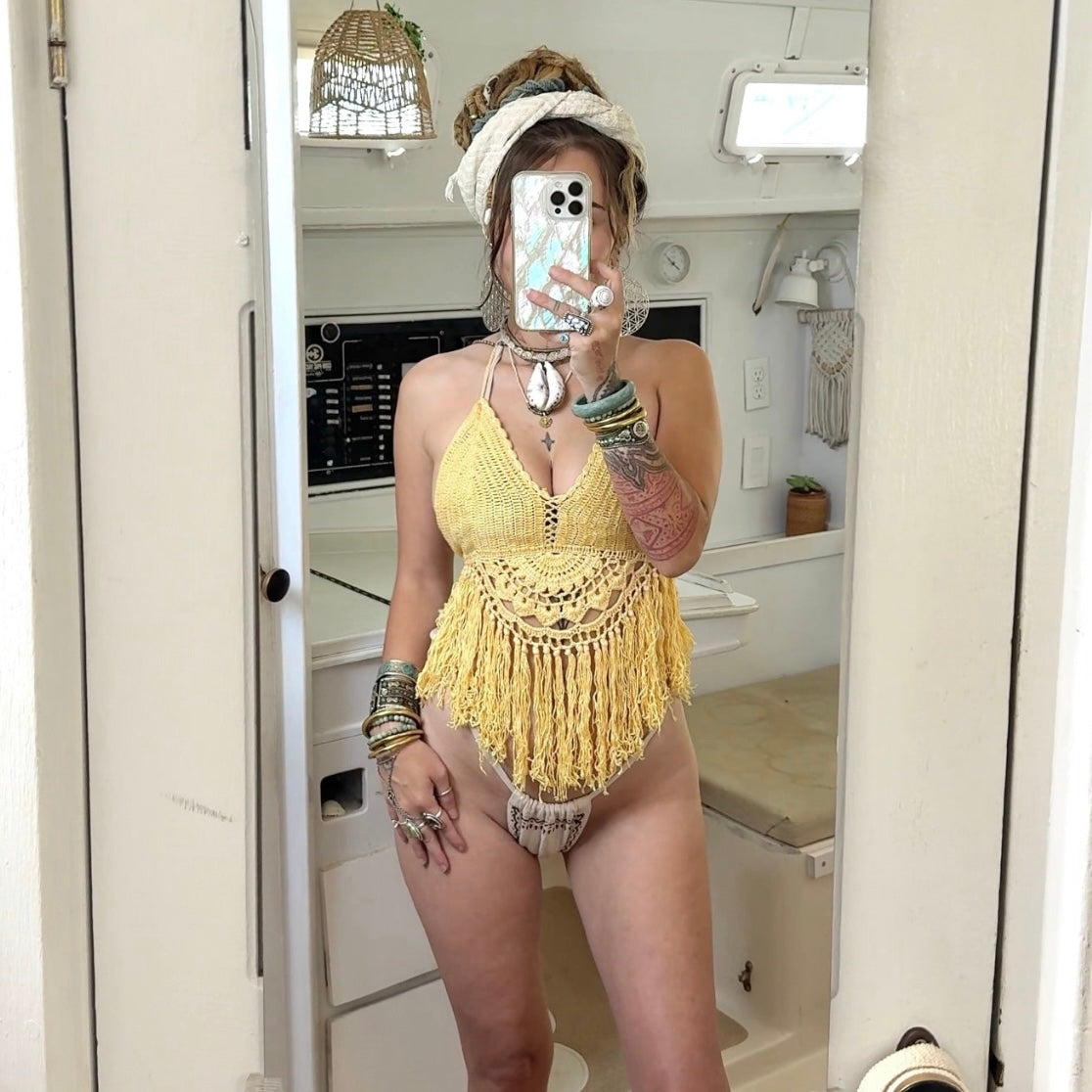 Sol • Crochet Tassel Top Limited Edition