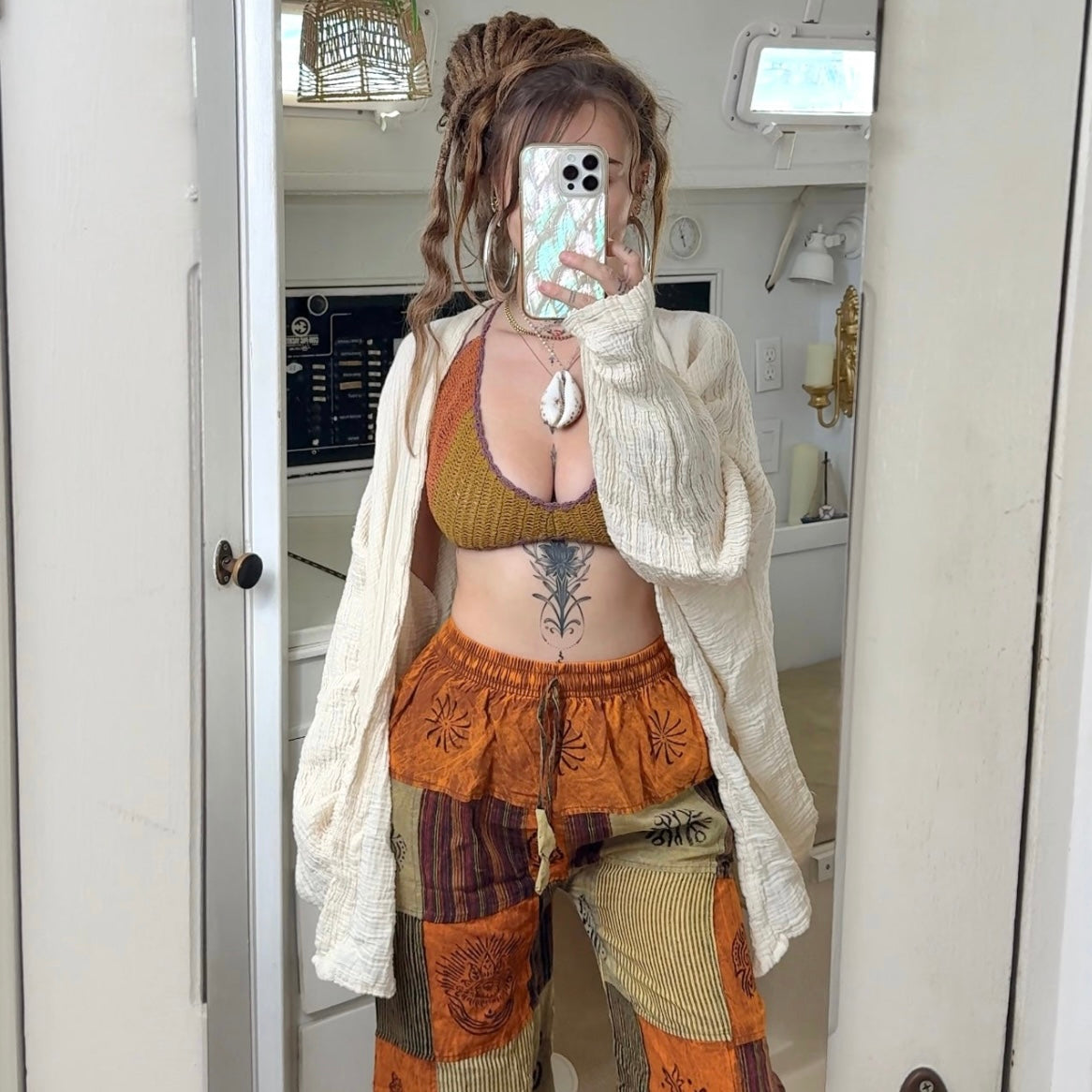 Golden Current • Crochet Top