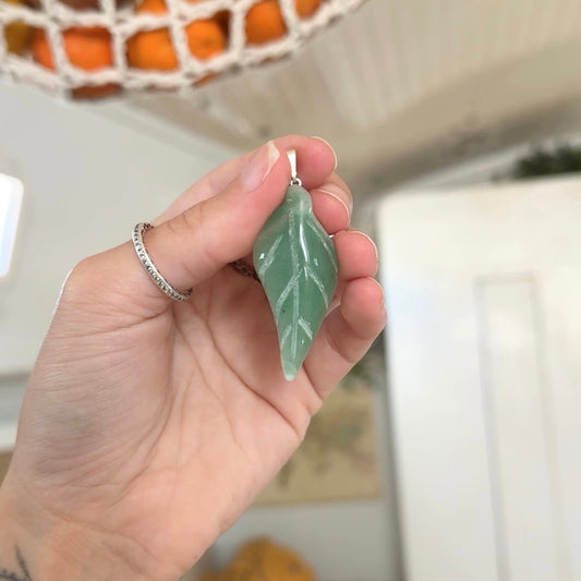 Pothos • Aventurine Pendant