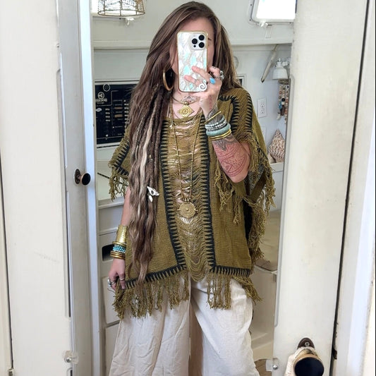 Sea Cypress • Sacred Wear Poncho