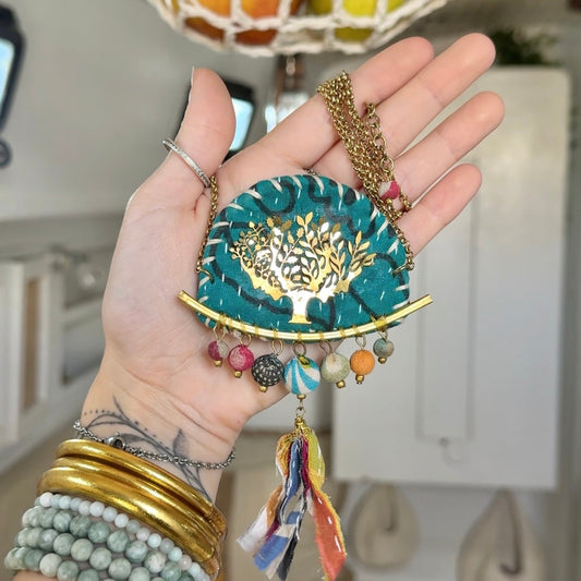 Kantha • Handmade Necklace (limited edition)