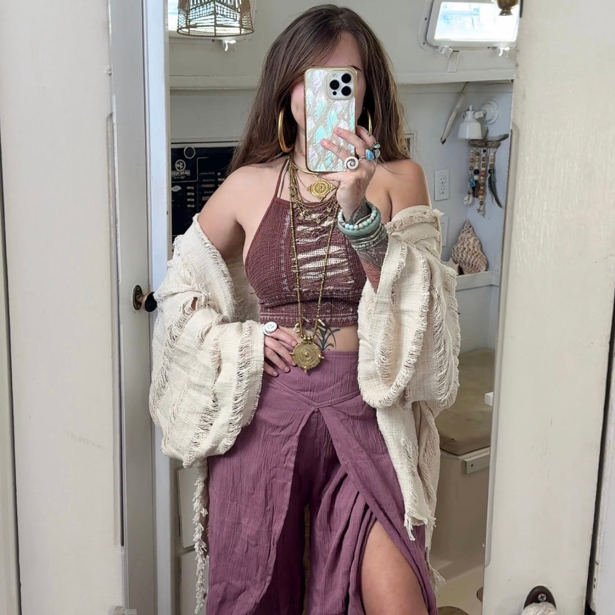 Lavender Sea • Sacred Wear Pants
