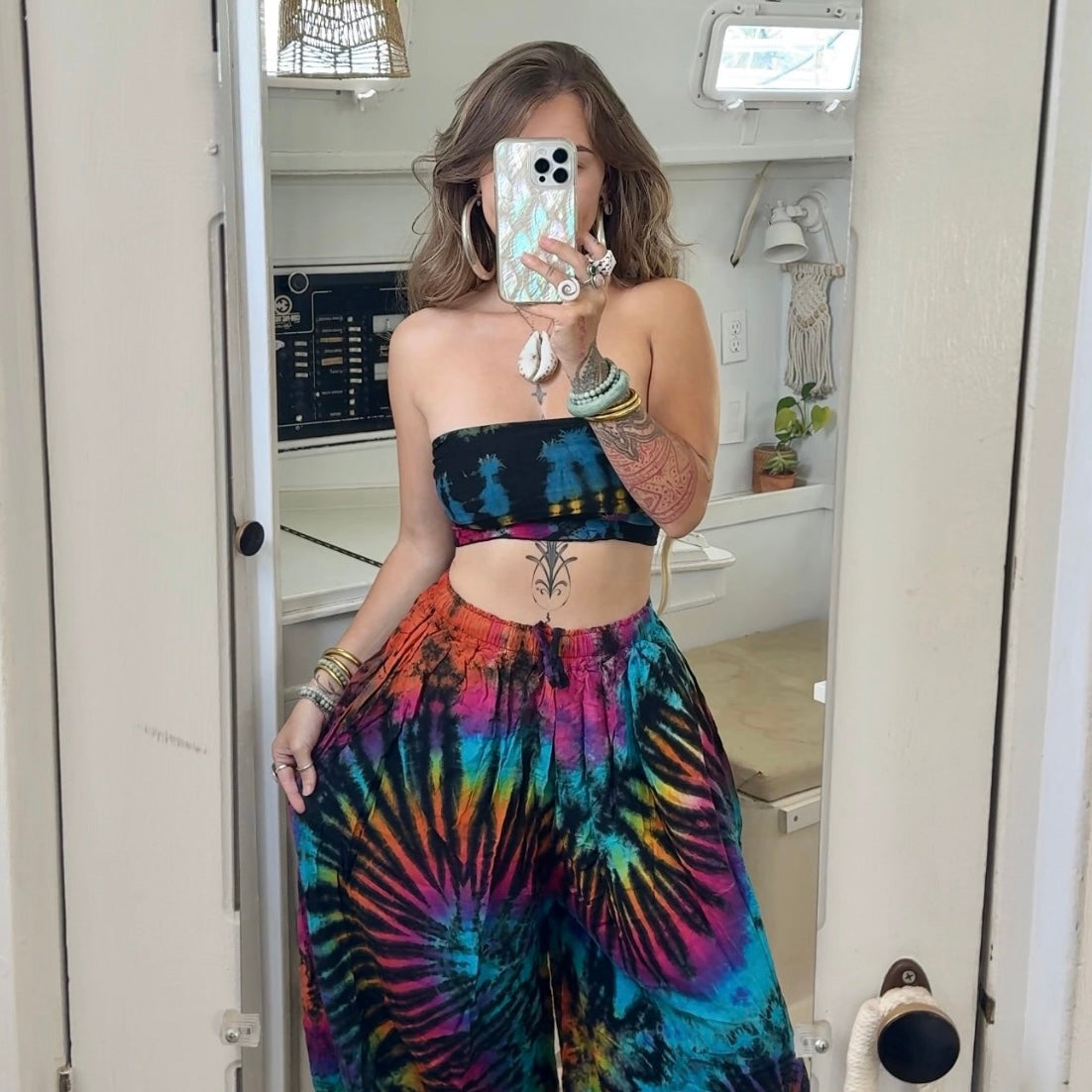 Oil Spill • Tie dye pants