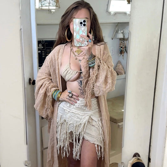 Ghost Ship • Sacred Wear Wrap Skirt
