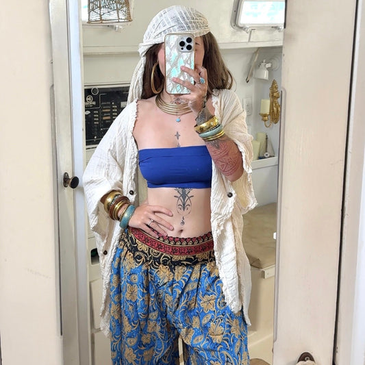 Blue Lotus • Flowy Pants