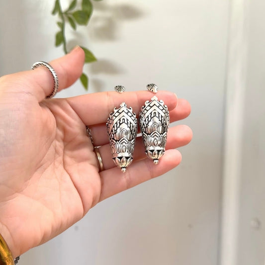 Temple • Ear Weights (gold+silv)