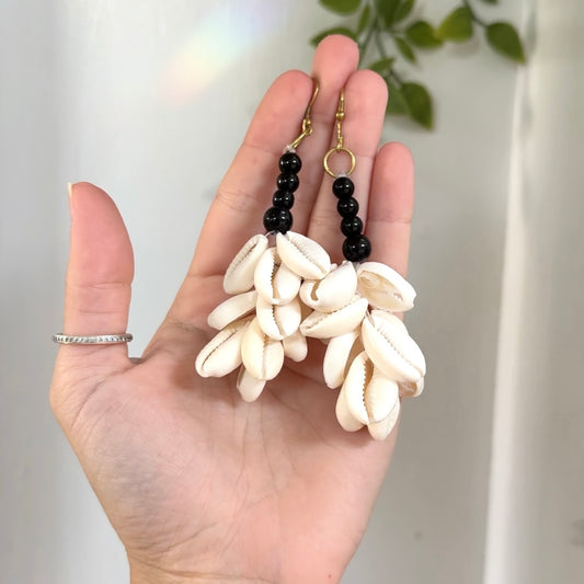 Cowrie Secrets • Shell Dangles