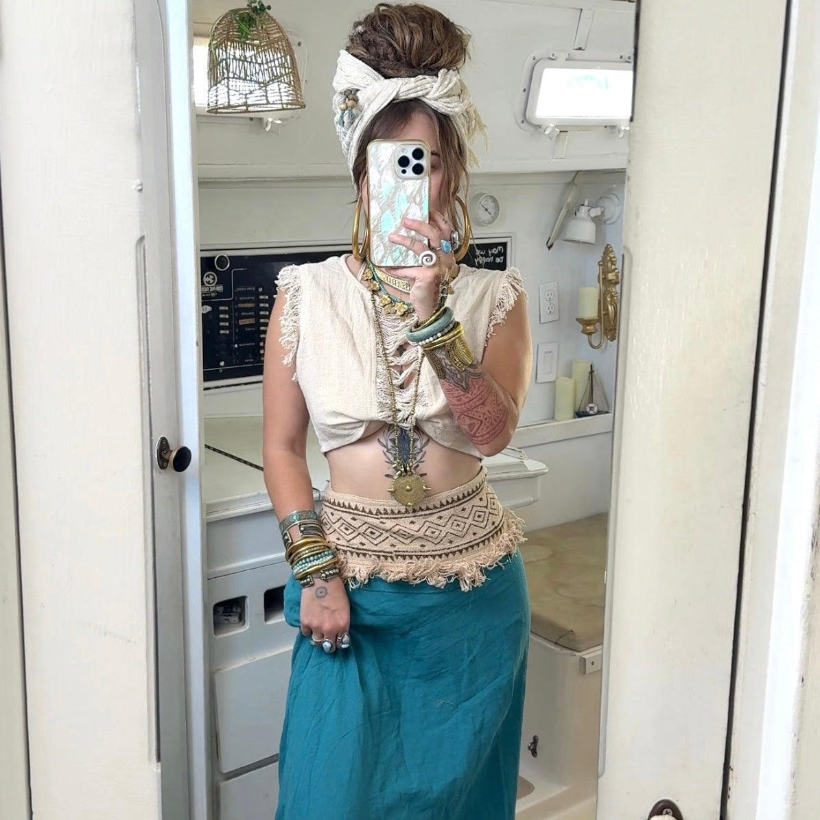 Trade Winds • Sacred Wear Skirt