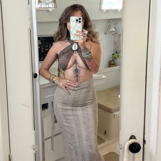Bait House • Sacred Wear Wrap Top