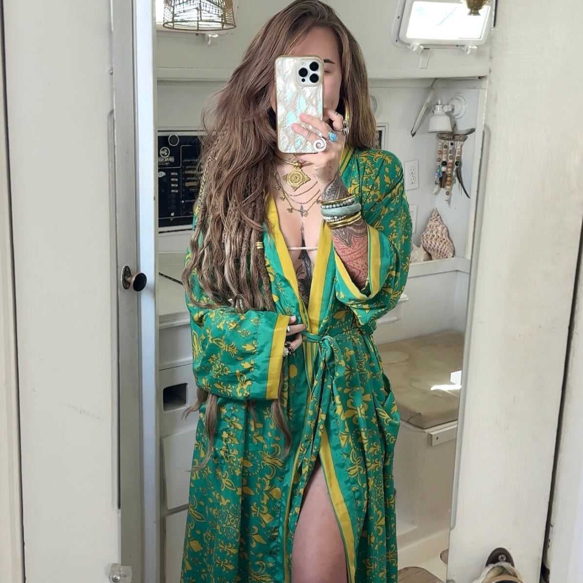 Seabreeze • Silk Robe