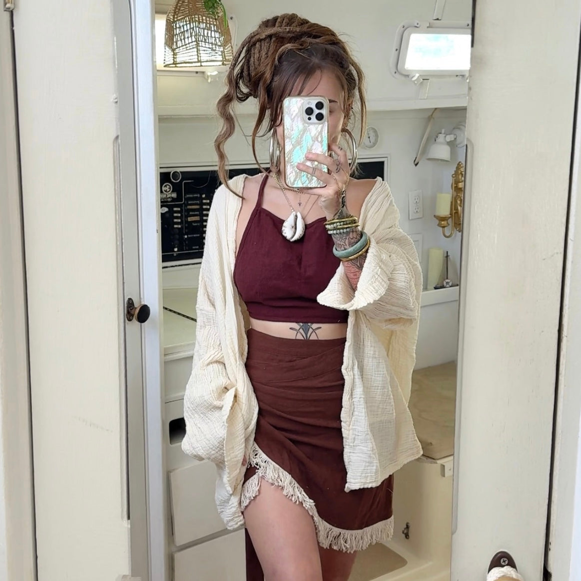 Portside Cacao • Sacred Wear Top