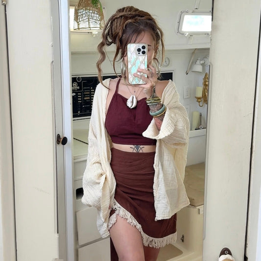 Portside Cacao • Sacred Wear Top