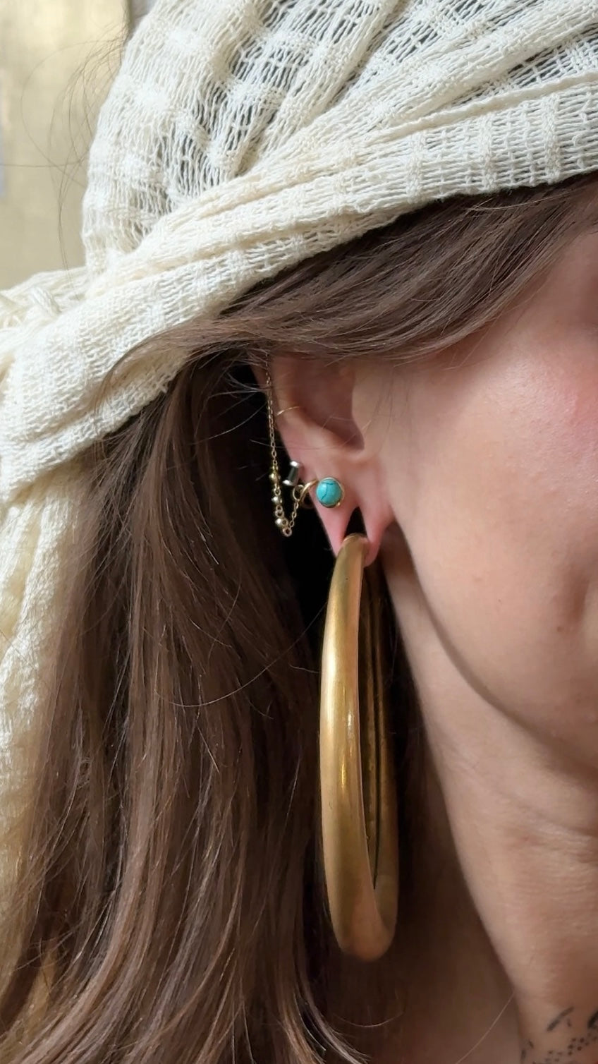 Current • Turquoise Studs