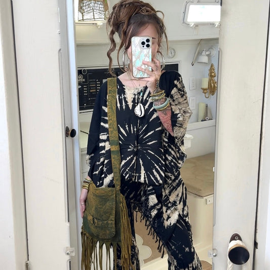 Boho Mama • Bell Bottom Fringe Pants