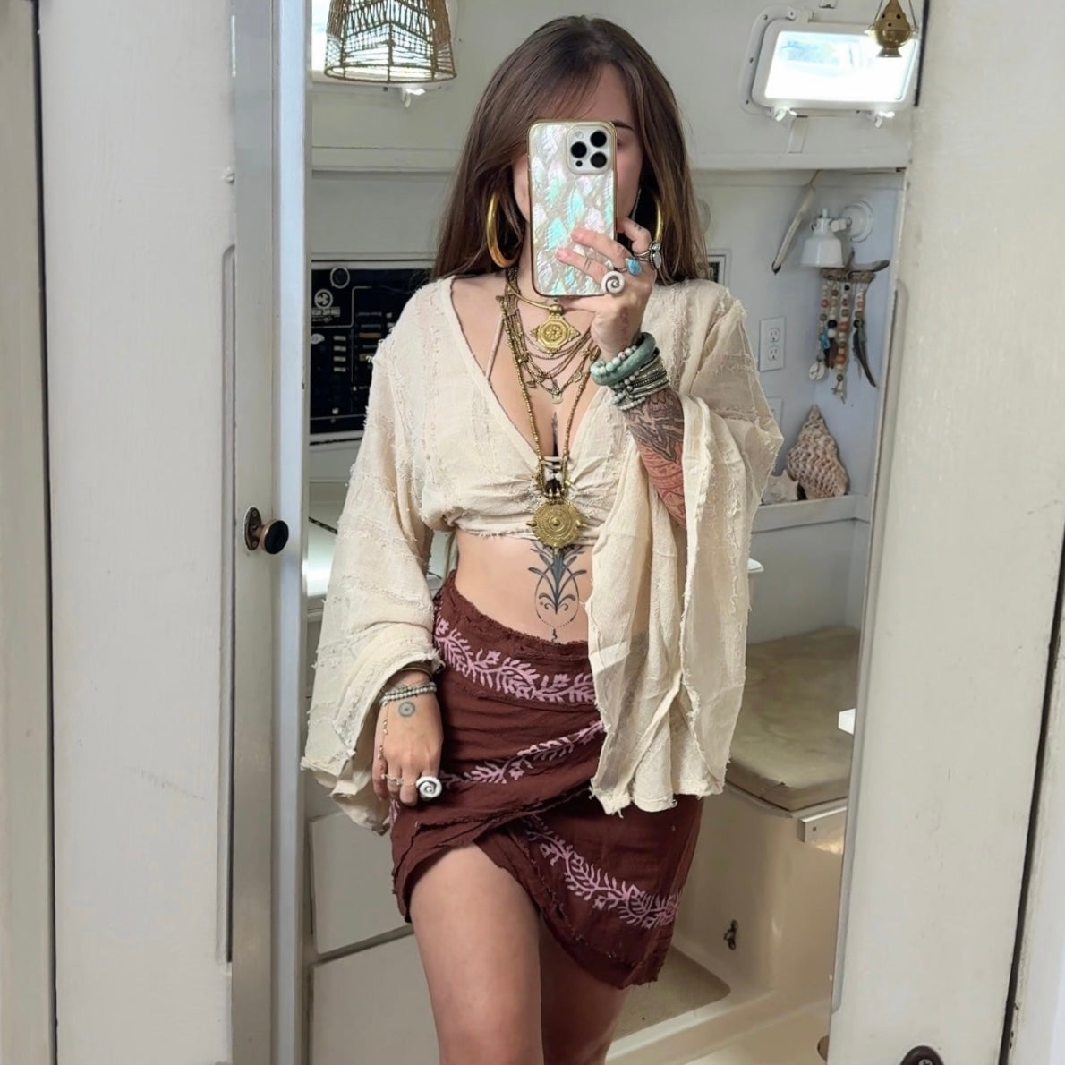 Cacao • Sacred Wear Skirt