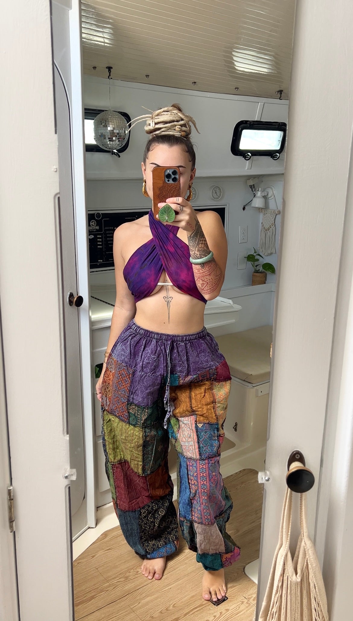 Purple Nova • 3 Way Multi Wear Top